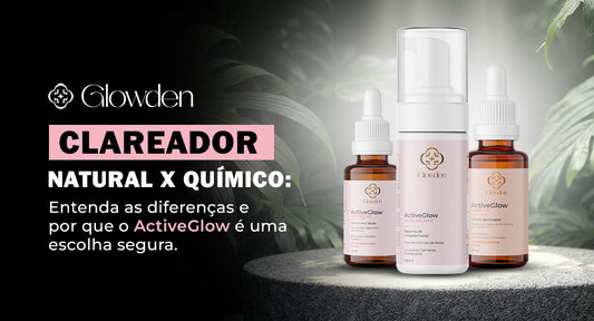 Clareador Natural x Químico: Entenda As Diferenças e Por Que o ActiveGlow é Uma Escolha Segura