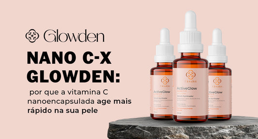 Nano C-X: por que a vitamina C nanoencapsulada age mais rápido na sua pele